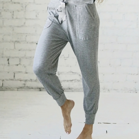 ZYIA Gray Cloud Peak Thermal Pajama Pants - Picture 2 of 3